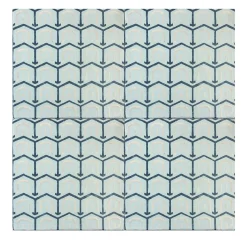 Studio Le Nid Daamè Set di 25 piastrelle quadrate di colore azzurro #2