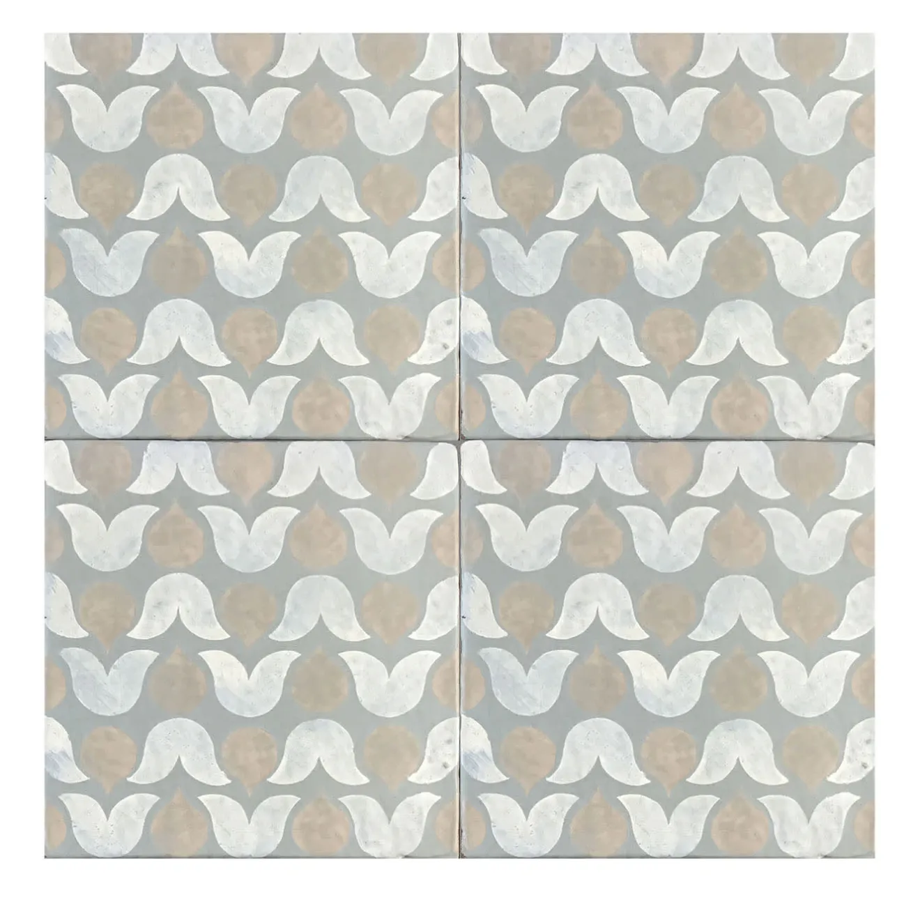 Studio Le Nid Daamè Set di 25 piastrelle quadrate grigie #2