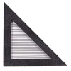Chendù Decorazione da parete a triangolo in legno carbonizzato della collezione ORU