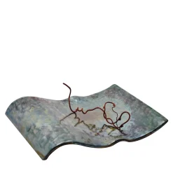 Design Center 1991 Decorazione da tavolo Onda in Raku di Nino Basso