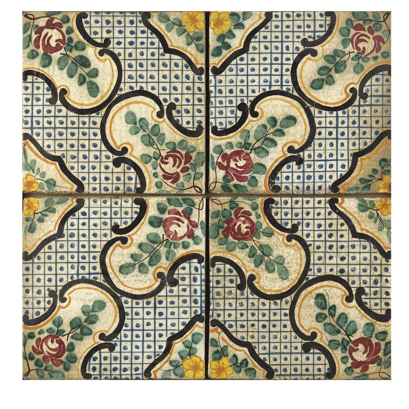 Studio Le Nid Decori Modulari Set di 4 piastrelle #22