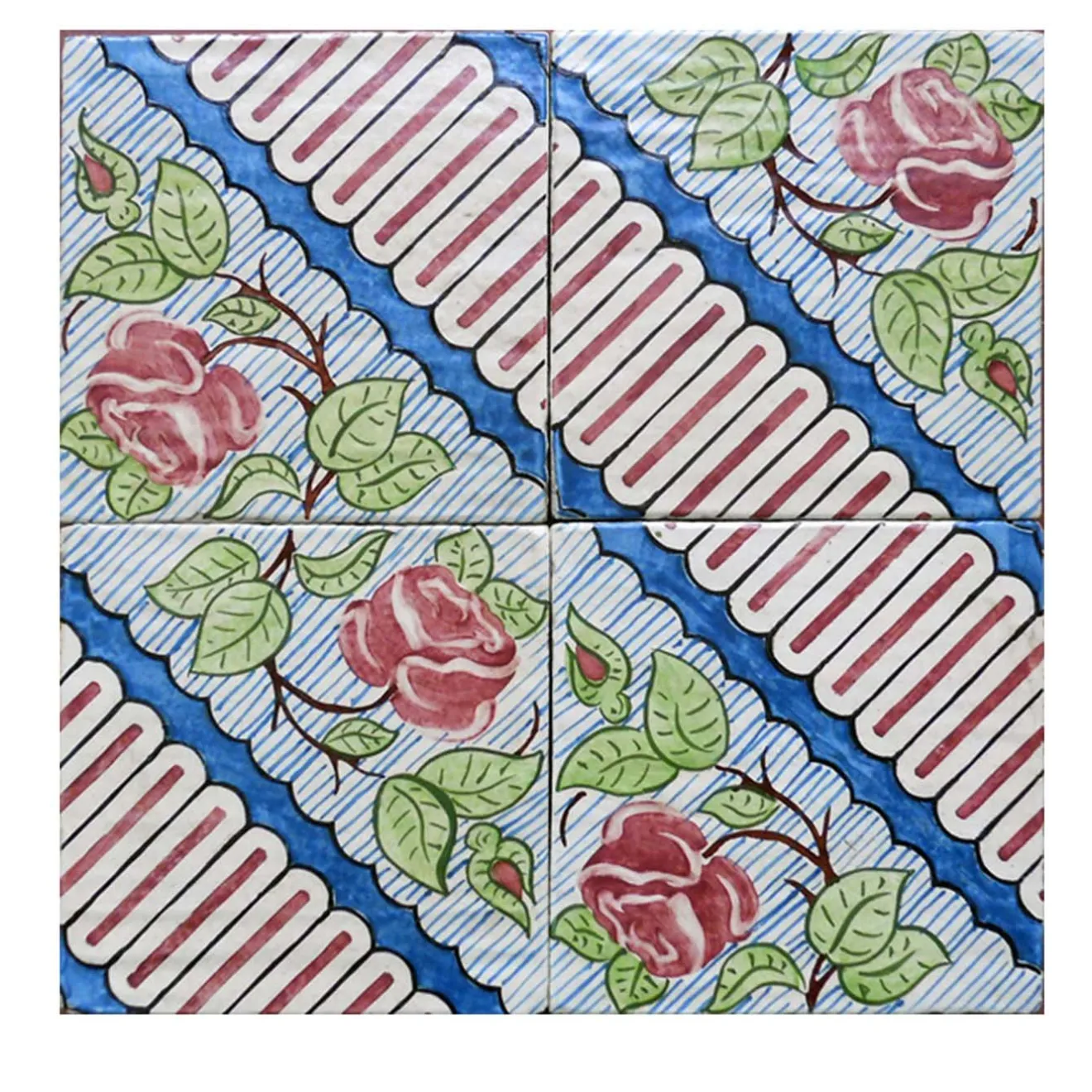 Studio Le Nid Decori Modulari Set di 4 piastrelle #18