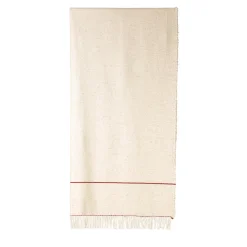 The House of Lyria Dimensioni Coperta beige con frange