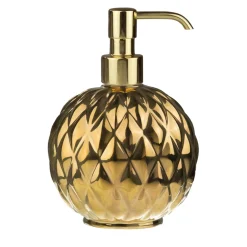Villari DISPENSER DI SAPONE ROTONDO BLACK TIE - ORO