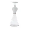 Venini Donna Campigliesca Vaso antropomorfo in vetro bianco di Gio Ponti