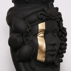 Stefania Boemi Donna Carmela Vaso nero