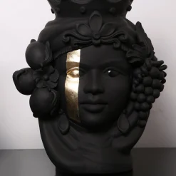 Stefania Boemi Donna Carmela Vaso nero
