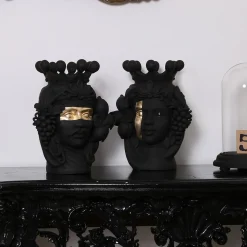 Stefania Boemi Donna Carmela Vaso nero