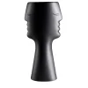 Rometti Doppiapresenza Vaso alto nero