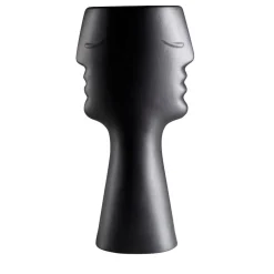 Rometti Doppiapresenza Vaso alto nero