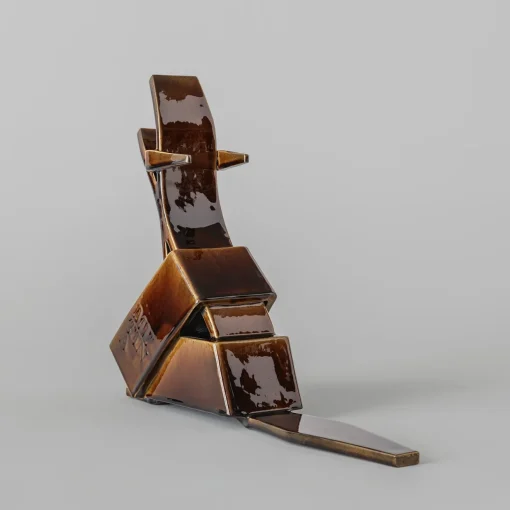 Mutina El Lobo Whiskey Oggetto Decorativo di Patricia Urquiola