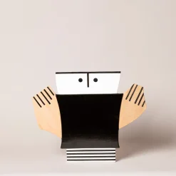 Ceramica Gatti 1928 Ettore Vaso Decorativo di Mimmo Paladino