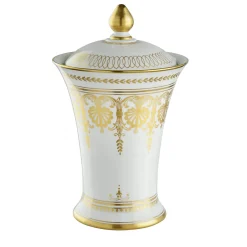 Le Porcellane Fascia Impero Gold Potiche