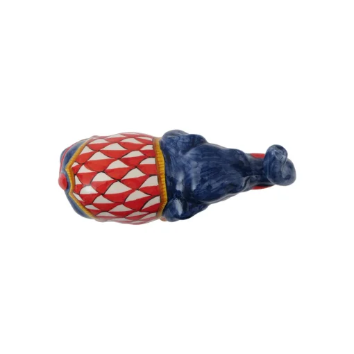 Sambuco Figurina di elefante blu