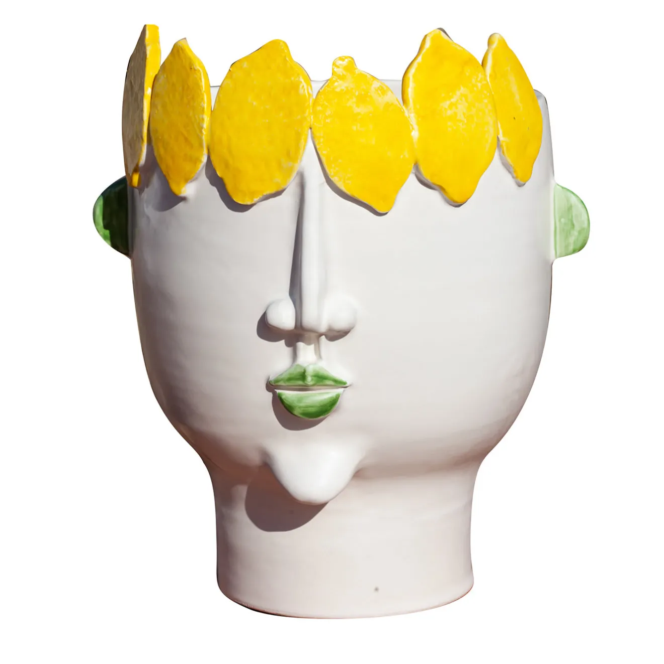 Patrizia Italiano Filomena Venditrice ambulante di limoni Vaso