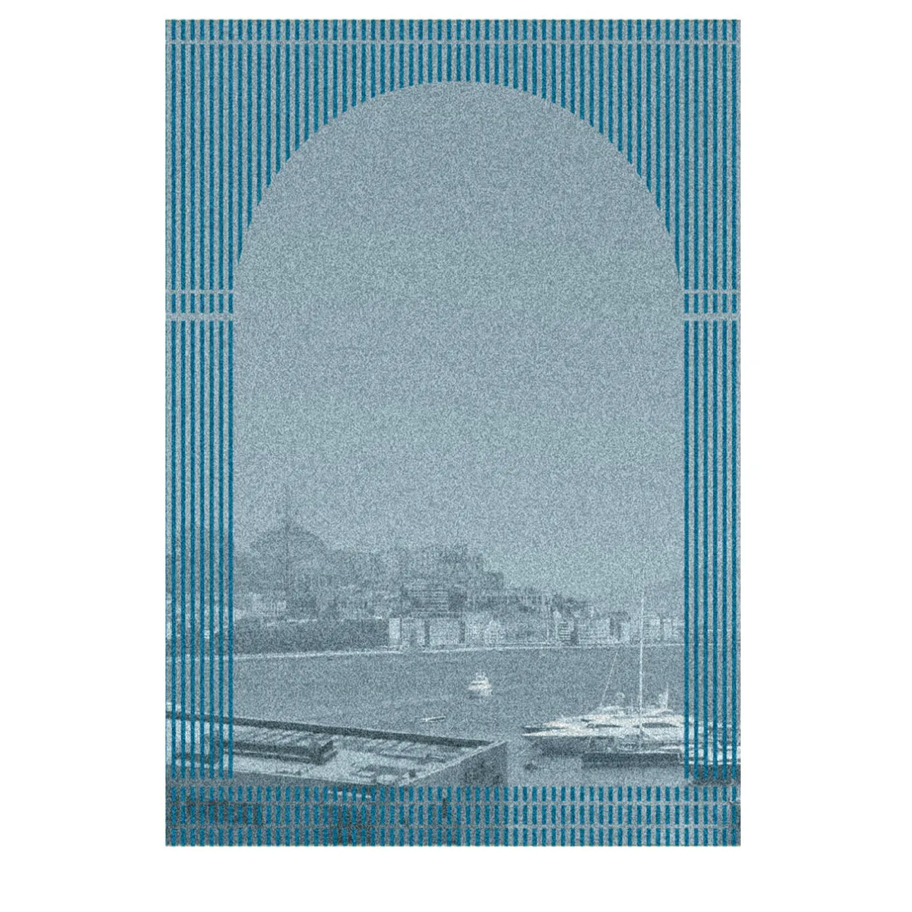 Belvedere Finestre Tessili Blue Tapestry #2