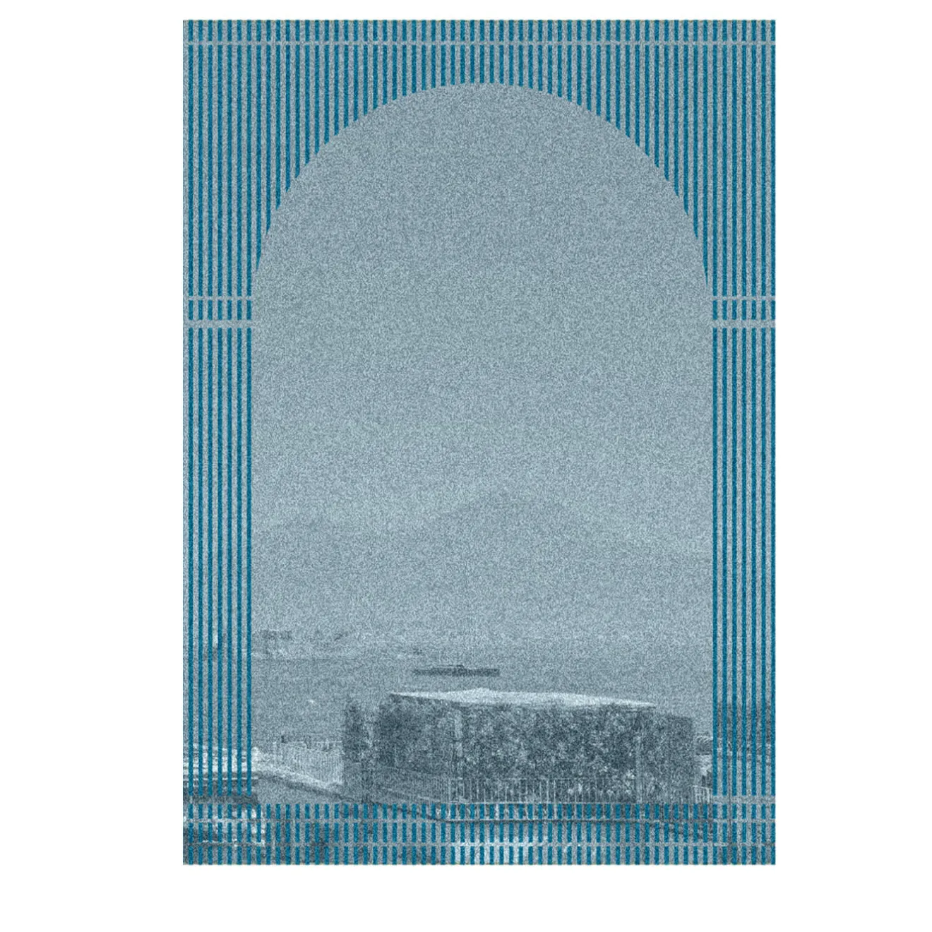 Belvedere Finestre Tessili Blue Tapestry #3