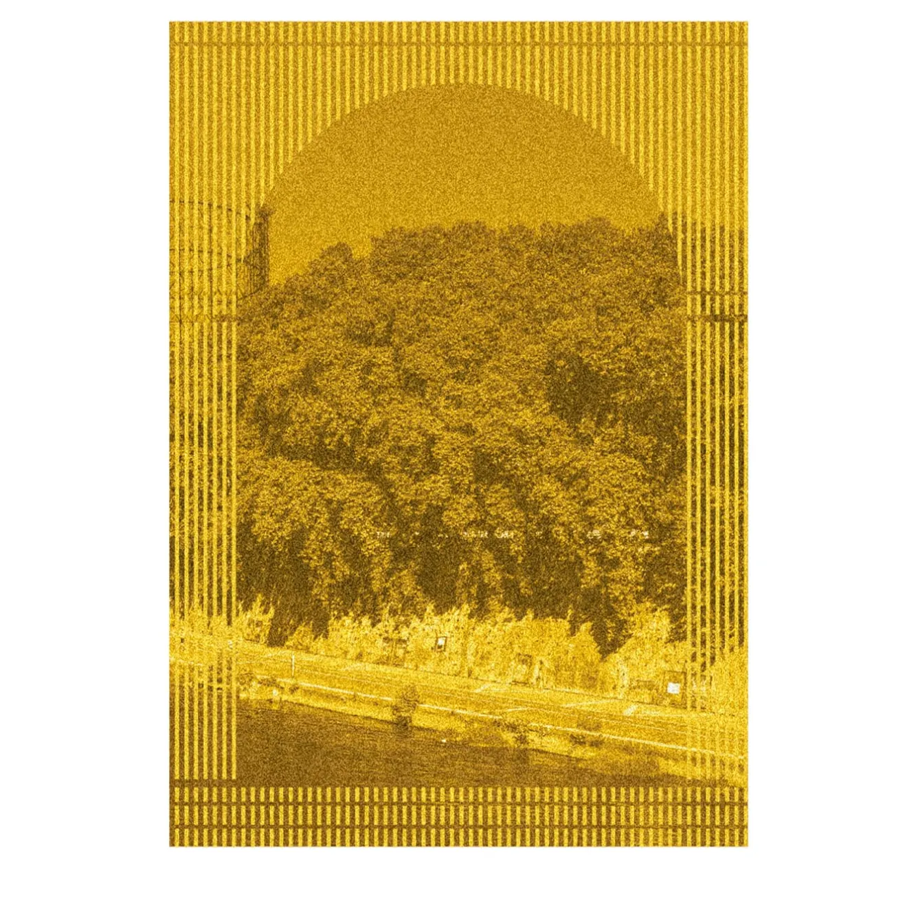 Belvedere Finestre Tessili Yellow Tapestry #3
