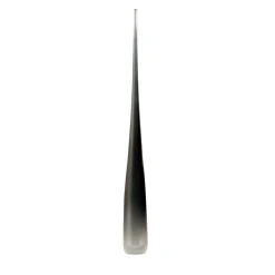 Fornace Mian Flute Oltremare Vaso grigio e nero