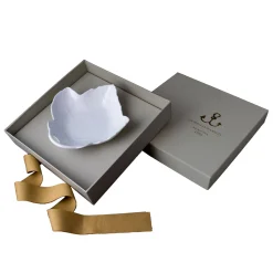 Geminiano Cozzi Venezia 1765 Foglia Da Sorbeto Ciotola da gelato bianca