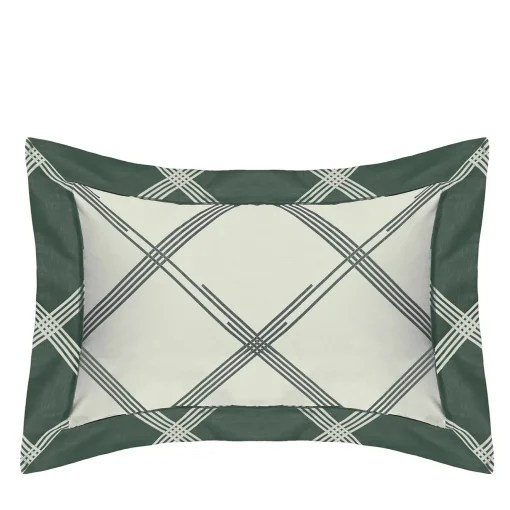 Verderoccia Four Generations Jacquard Huntergreen US Standard Sham