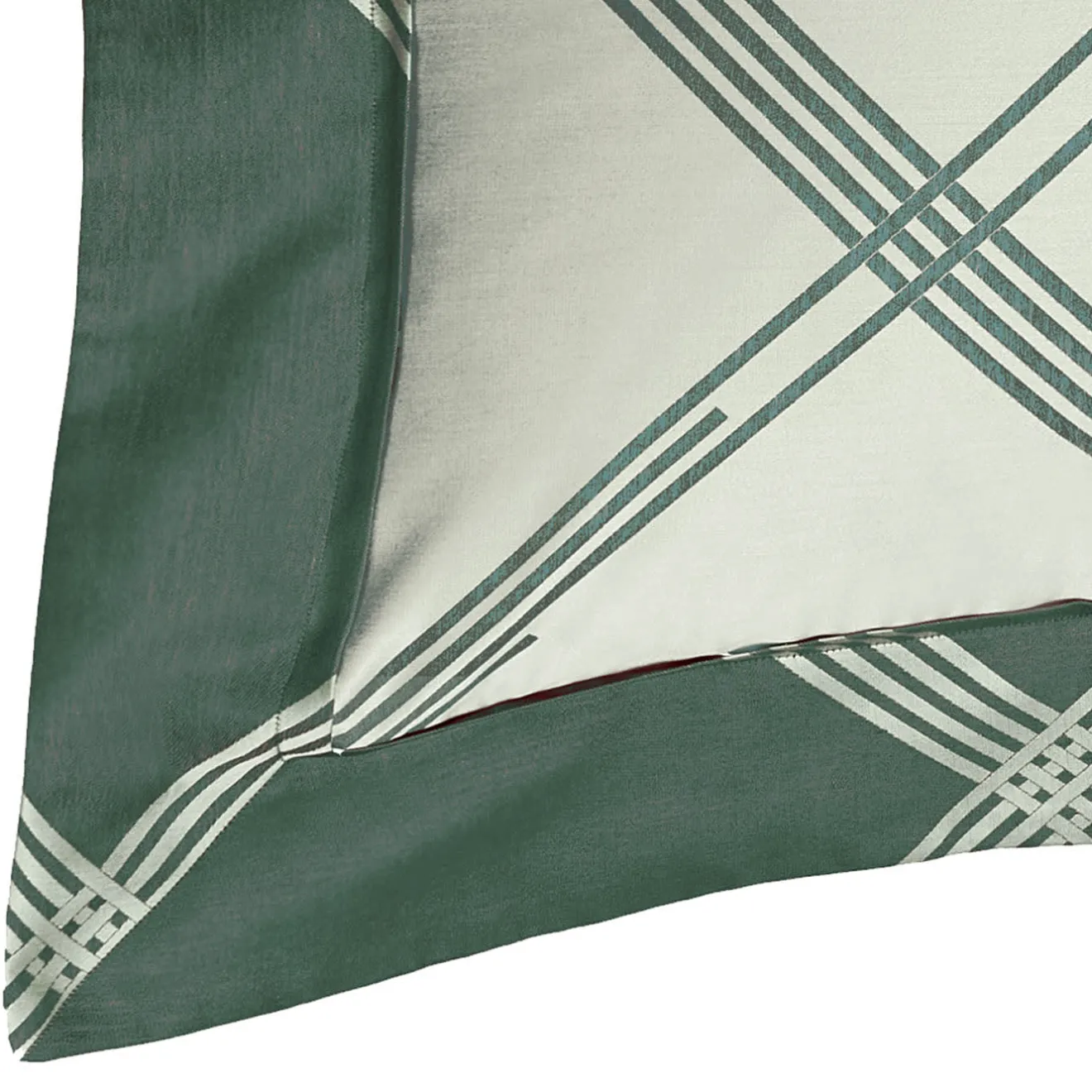 Verderoccia Four Generations Jacquard Huntergreen US Standard Sham