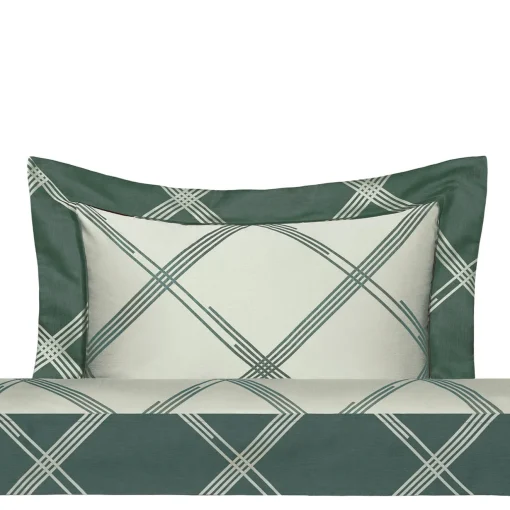 Verderoccia Four Generations Jacquard Huntergreen US Standard Sham