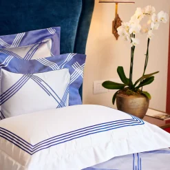 Verderoccia Four Generations Jacquard Blue China US Standard Sham