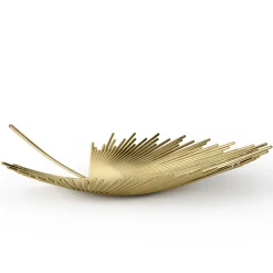 Ghidini 1961 Fruttiera Florida in ottone lucido di Nika Zupanc