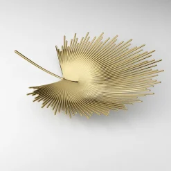 Ghidini 1961 Fruttiera Florida in ottone lucido di Nika Zupanc