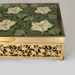 Bianco Bianchi Gigli Scatola di lusso con cerniera