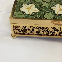 Bianco Bianchi Gigli Scatola di lusso con cerniera