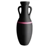 Pop Pot Giulio Cesare Anfora XL nera e fucsia