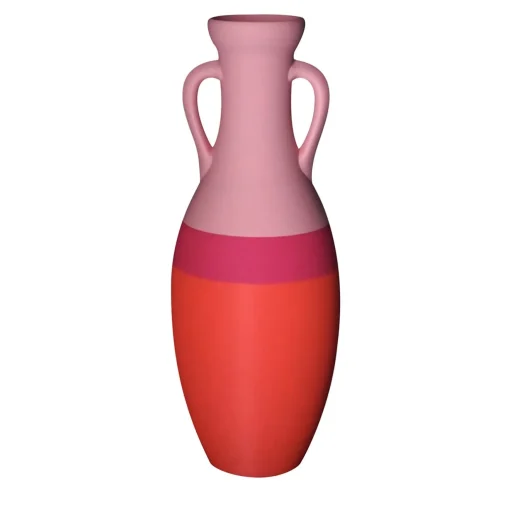 Pop Pot Giulio Cesare XL Anfora arancione fucsia e rosa