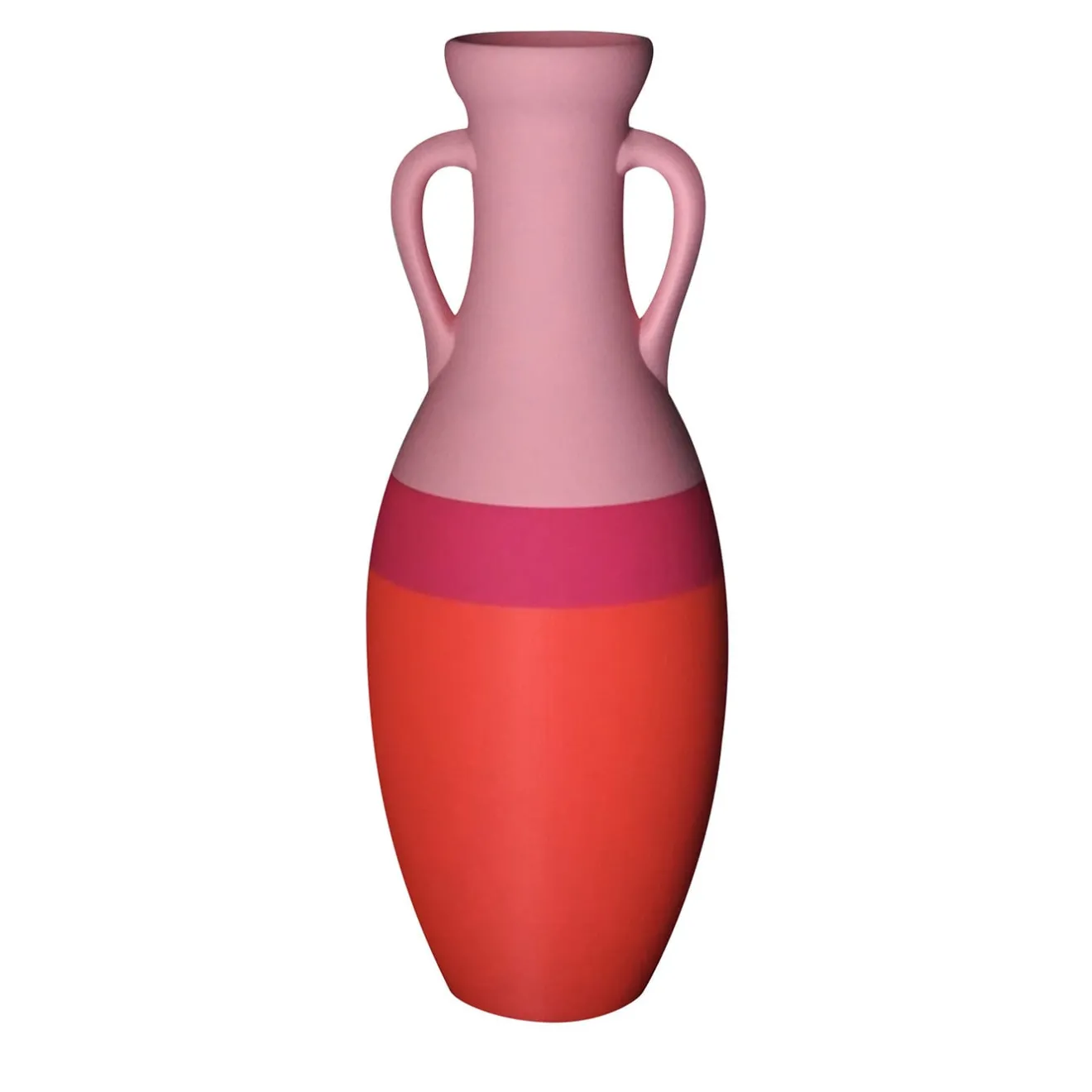 Pop Pot Giulio Cesare XL Anfora arancione fucsia e rosa