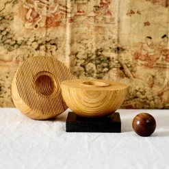 Emanuele Pantanella Design Grande Oggetto Decorativo in Legno a Edizione Limitata Uovo n.12