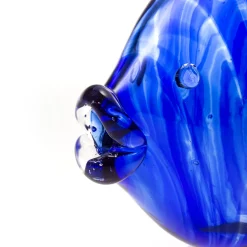 Casarialto Grande pesce blu in vetro di Murano