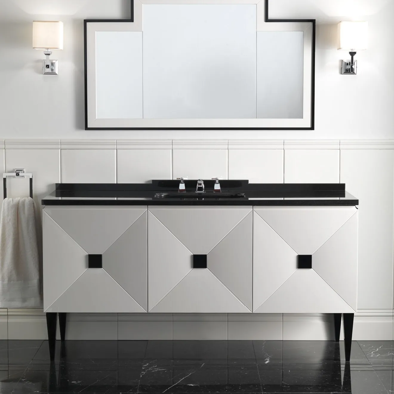 Devon&Devon Jetset 3 Mobile Portalavabo Argento