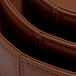 Foglizzo 1921 Kandinsky Terracotta Brown Svuotatasche Medio