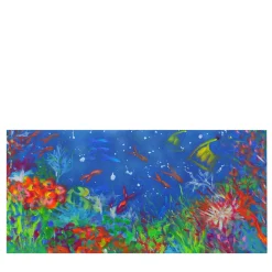 Elisabetta Milan La mia barriera corallina Pittura acrilica