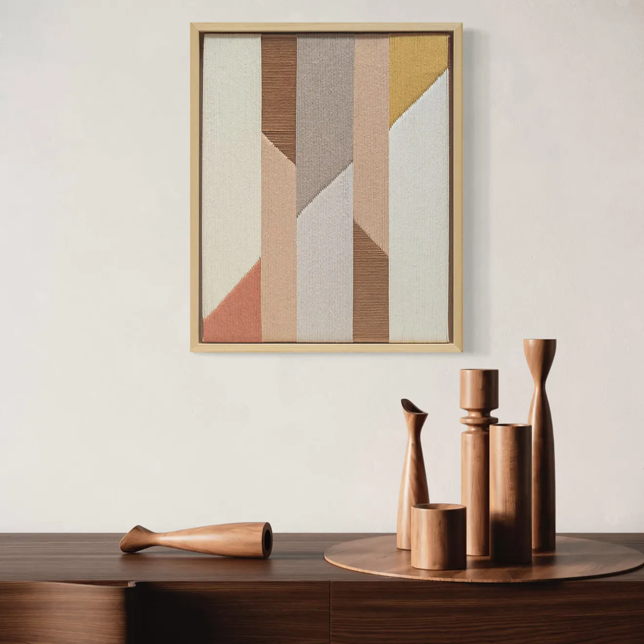 Kubel Design L'arazzo multicolore Hidden Patterns #1