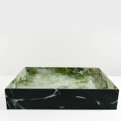 Kreoo Lavabo Blessed Square in Verde Alpi e Artik Green