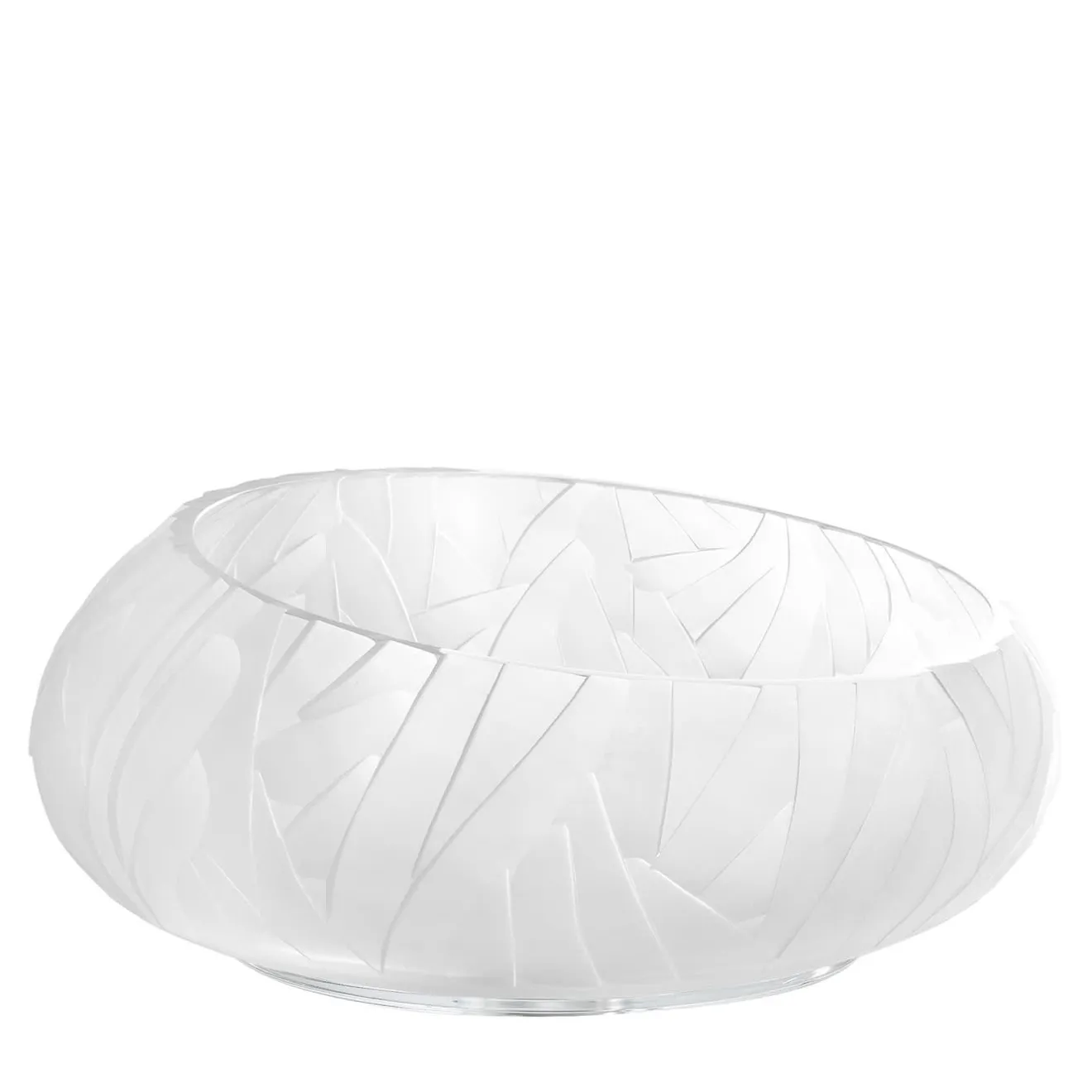 Il Paralume Marina Lavabo in cristallo di bambù