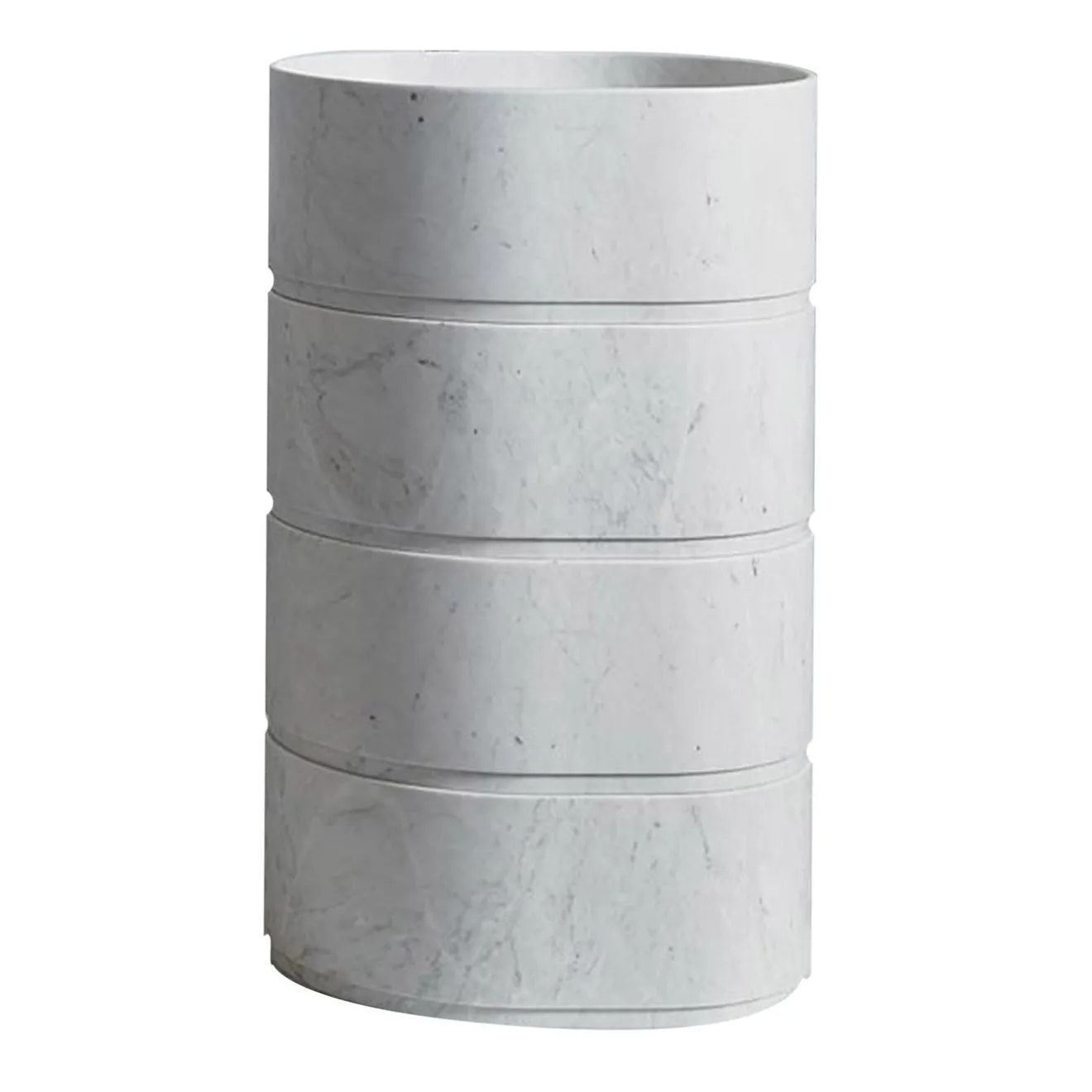 Monitillo 1980 Lavabo Trullo Bianco Carrara