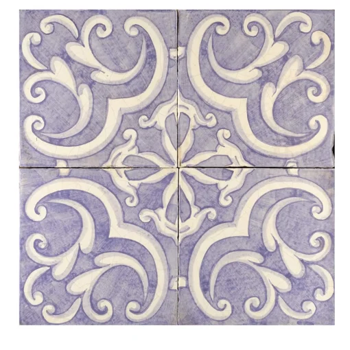 Studio Le Nid Lilla Saponaria Set di 4 piastrelle #5