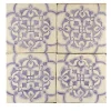 Studio Le Nid Lilla Saponaria Set di 4 piastrelle #8