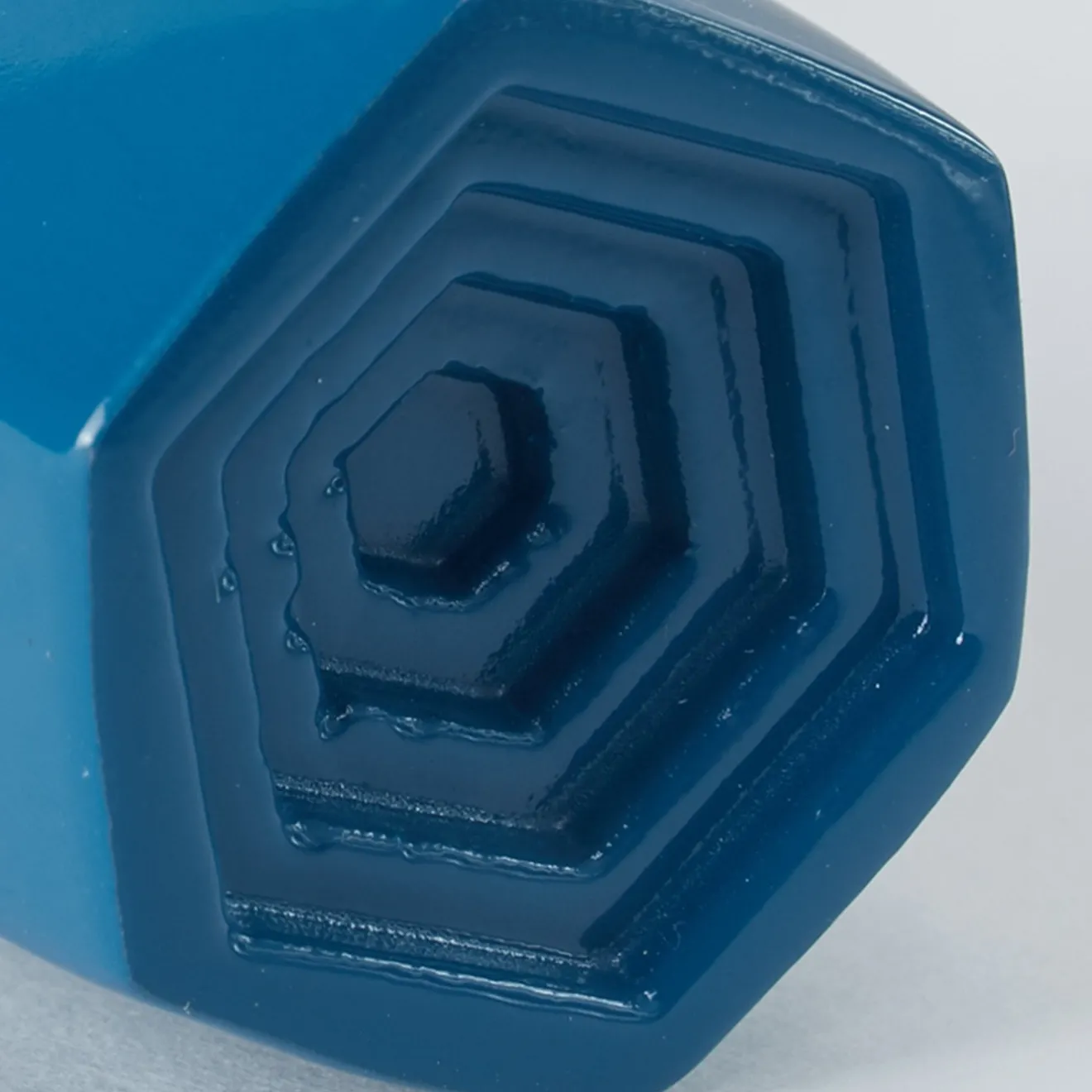 NIVA Design Maniglia blu lucida Prisma di Nicole Valenti