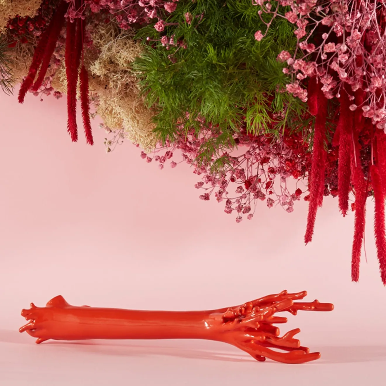 NIVA Design Maniglia rossa Corallo di Nicole Valenti