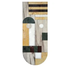 Marmobon Maschera tribale in marmo da parete #4