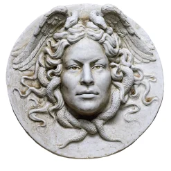 Galleria Romanelli Medusa a basso rilievo di Romanelli